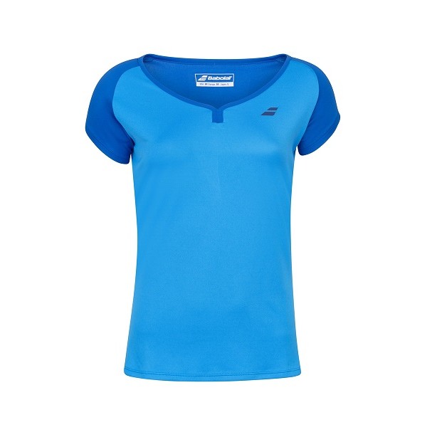 Женская футболка Babolat Play (Blue) для большого тенниса